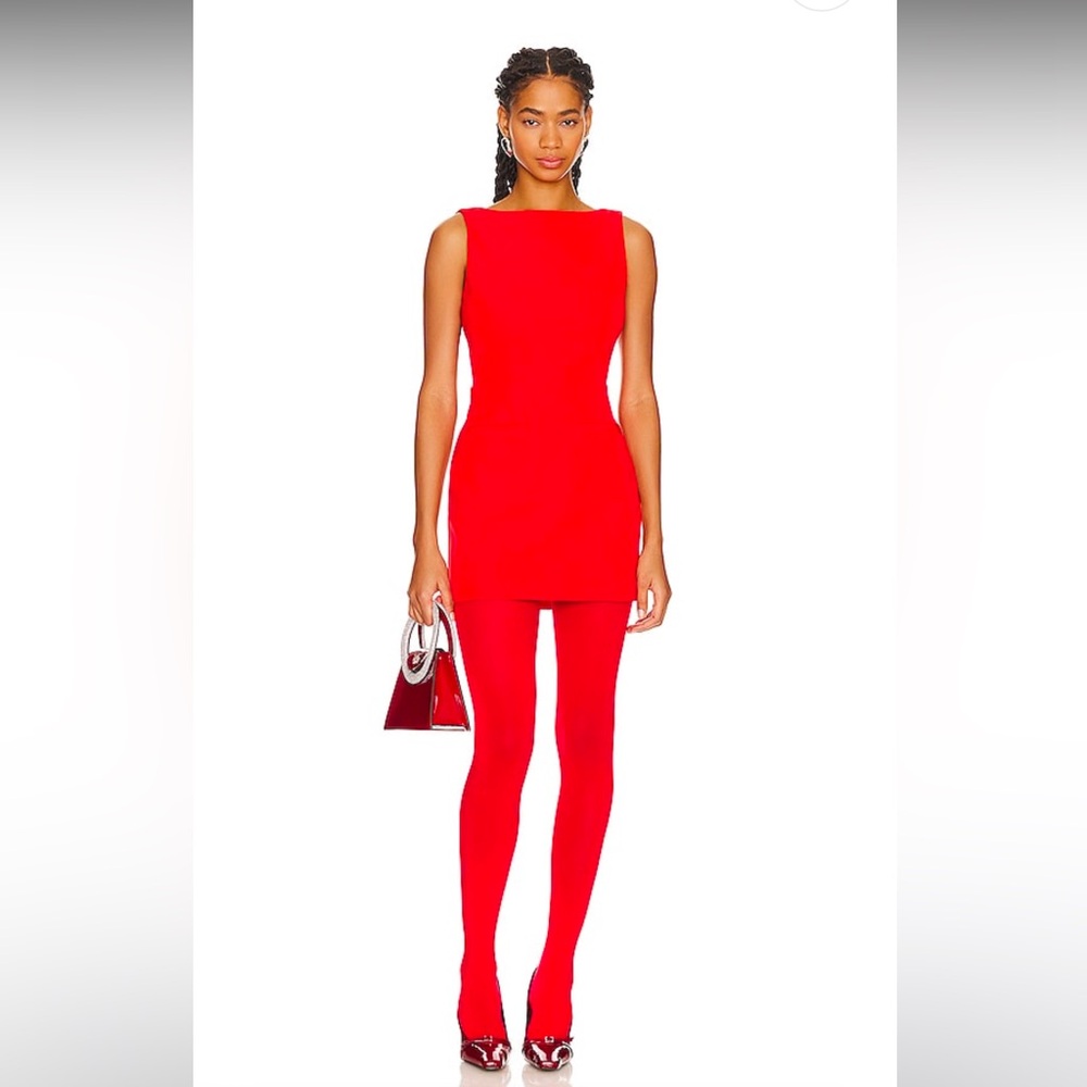 L’Academie red arley dress